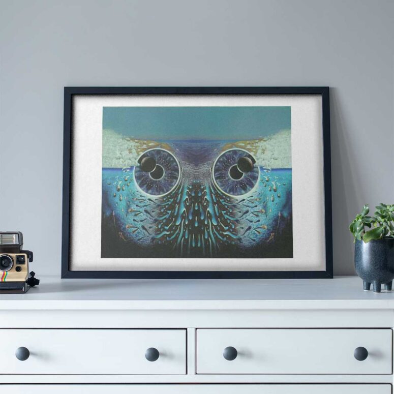 Pink Floyd Poster - Pulse Owl Eyes