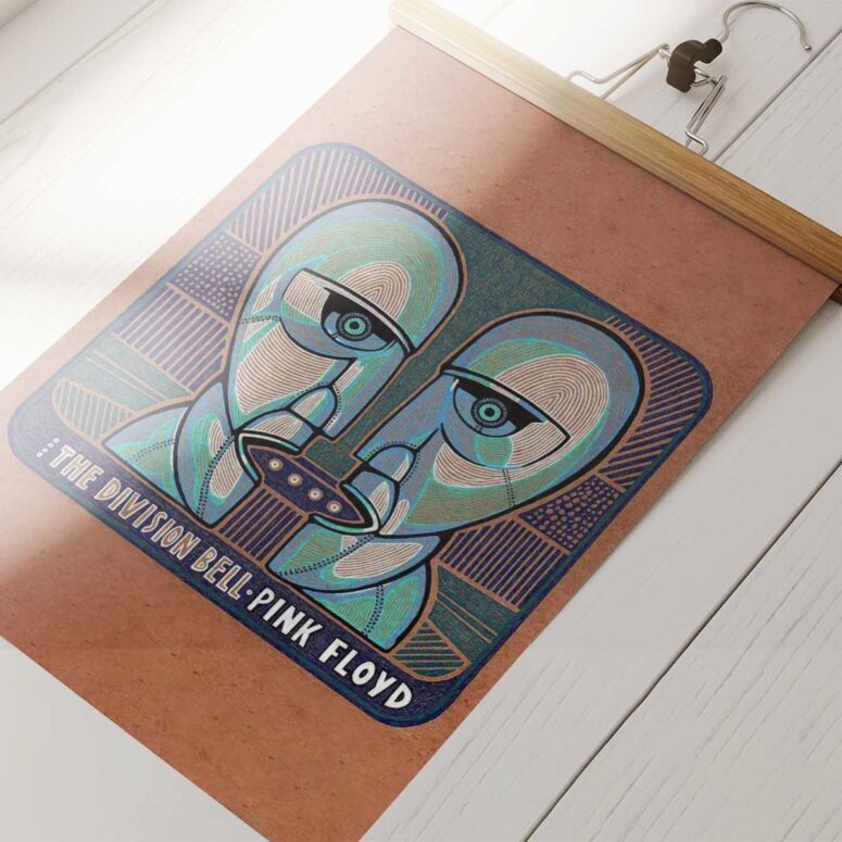 Pink Floyd Poster - The Division Bell
