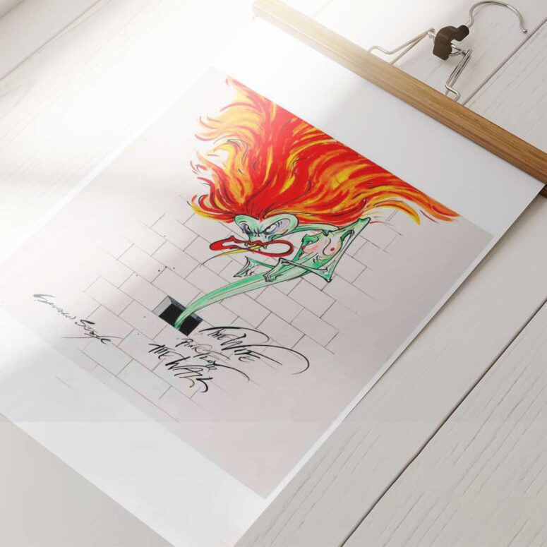 Pink Floyd The Wife Poster