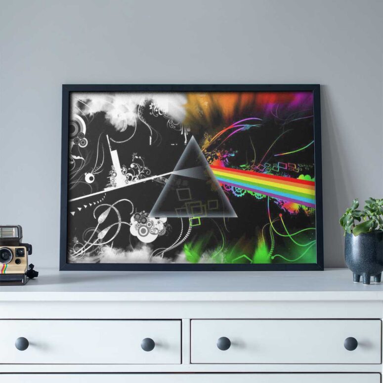 Pink Floyd Poster - Universe Pink Floyd Wall Art