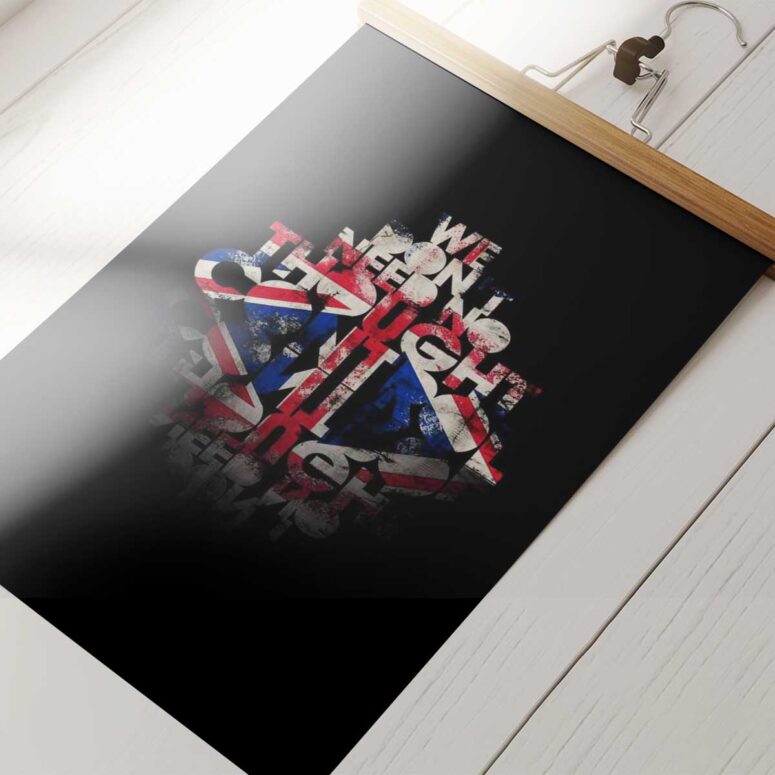 Pink Floyd Poster - We Dont Need No Thought Control Pink Floyd Poster - We Dont Need No Thought Control