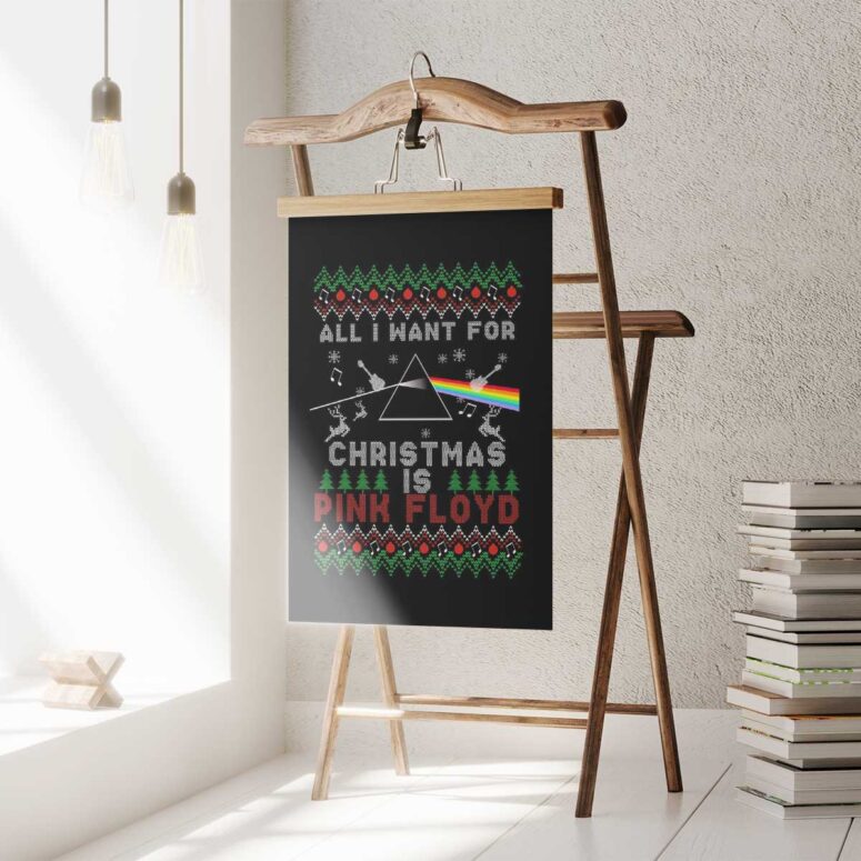 Pink Floyd Poster - All I Want For Christmas Is Pink Floyd Poster - All I Want For Christmas Is