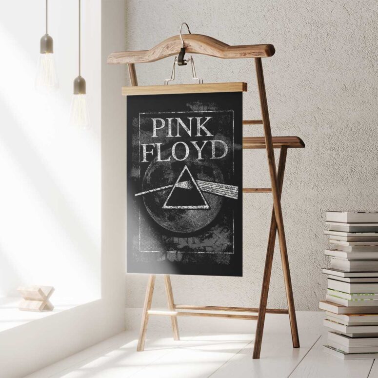 Pink Floyd Poster - Dark Side Of The Moon Hand Drawing Art Pink Floyd Poster - Dark Side Of The Moon Hand Drawing Art