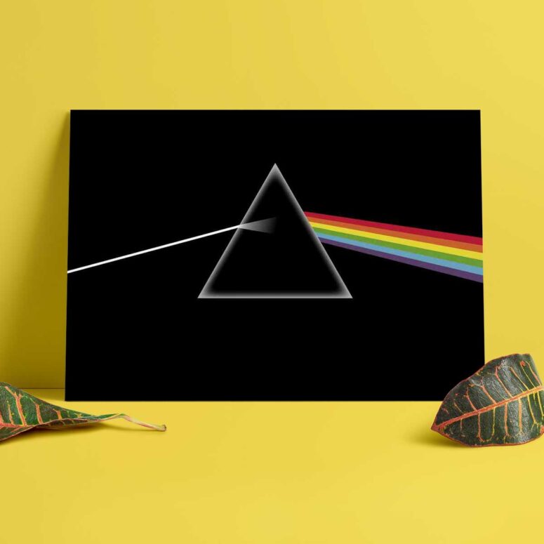 Pink Floyd Poster - Dark Side Of The Moon Original Art Pink Floyd Poster - Dark Side Of The Moon Original Art
