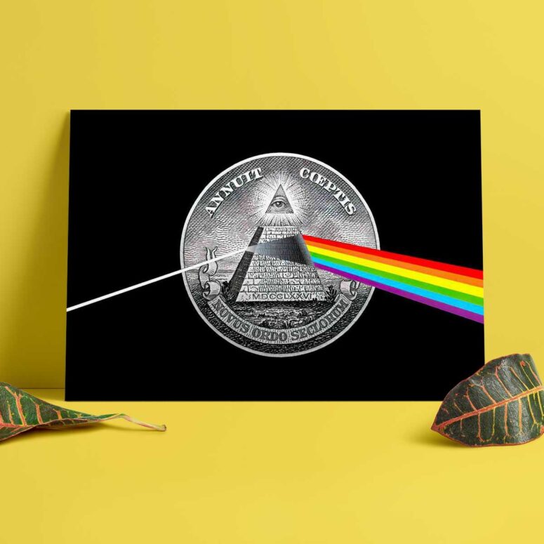 Pink Floyd Poster - God We Trust With