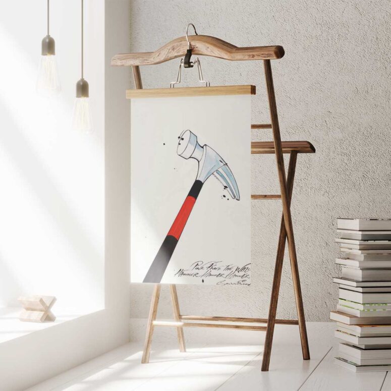 Pink Floyd Poster - Hammer Hammer Hammer Pink Floyd Poster - Hammer Hammer Hammer