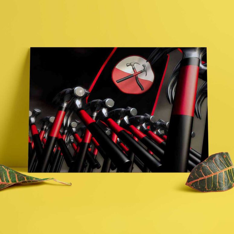 Pink Floyd Poster - Hammer March Pink Floyd Poster - Hammer March