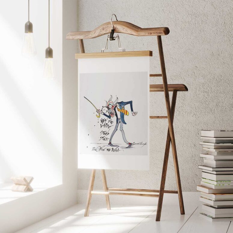 Pink Floyd Poster - Hey You Laddie Stand Still The Teacher