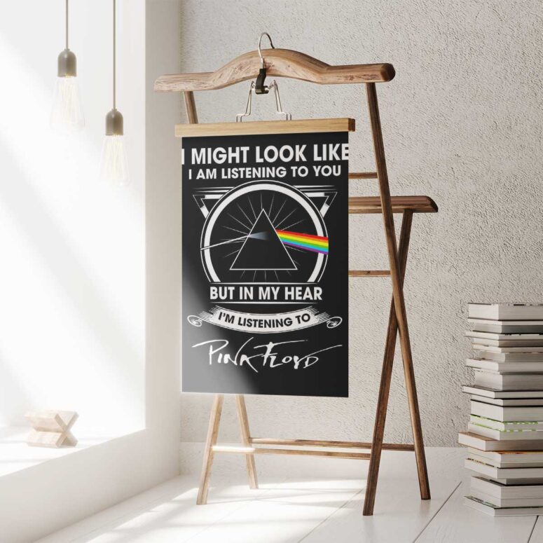 Pink Floyd Poster - I Might Look Like Iam Listening To You