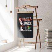 Pink Floyd Poster - I Will Listen To Pinks Floyd Here or there
