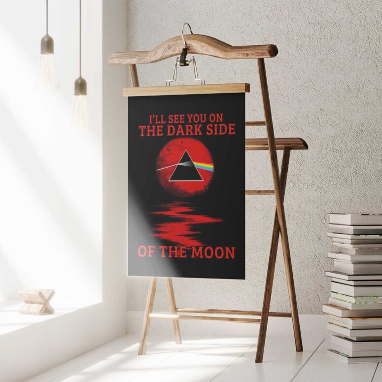 Pink Floyd Poster - I'll see you on the dark side