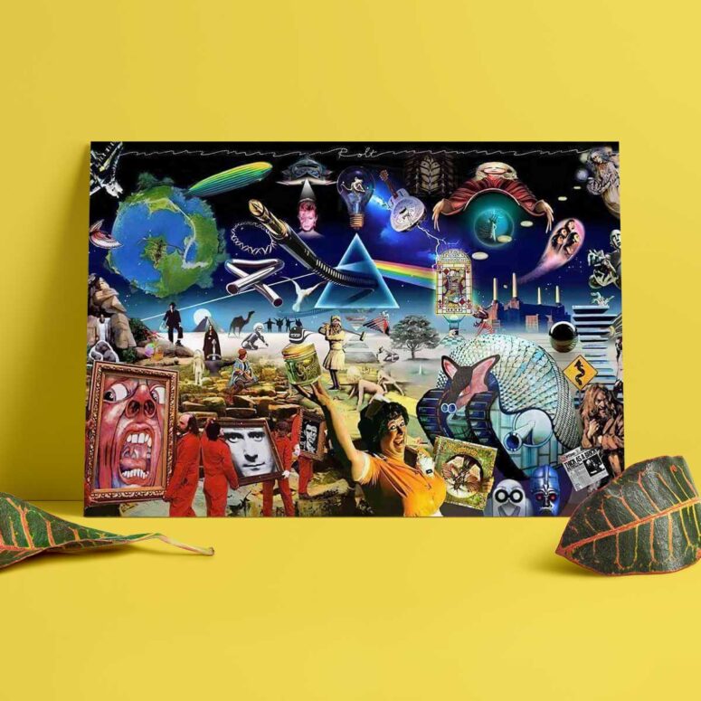 Pink Floyd Poster - Music is always by your side Pink Floyd Poster - Music is always by your side