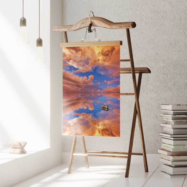 Pink Floyd Poster - Not of this earth by Christos Lampria Pink Floyd Poster - Not of this earth by Christos Lampria