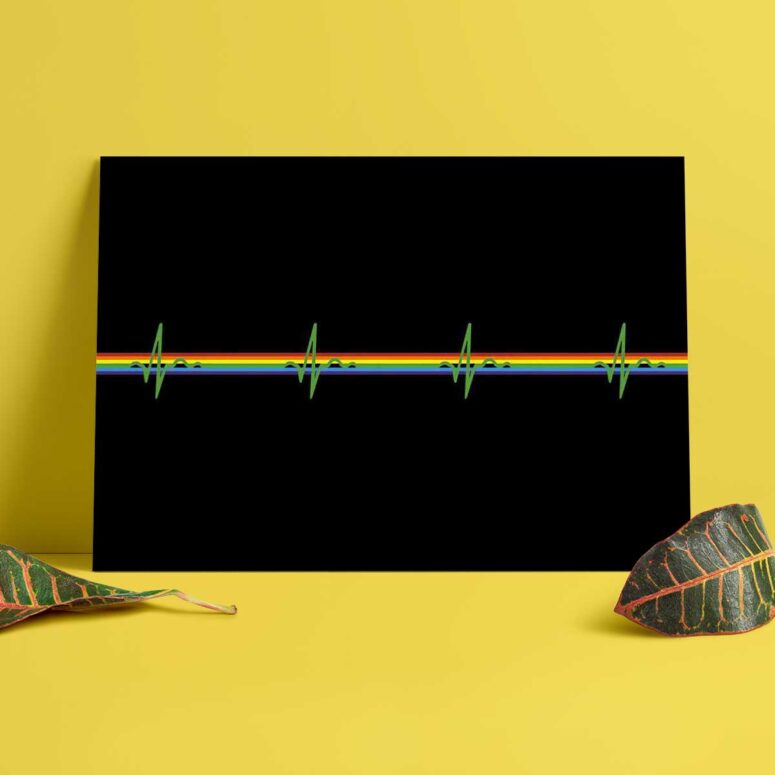 Pink Floyd Poster - HeartBeat Pink Floyd Poster - HeartBeat