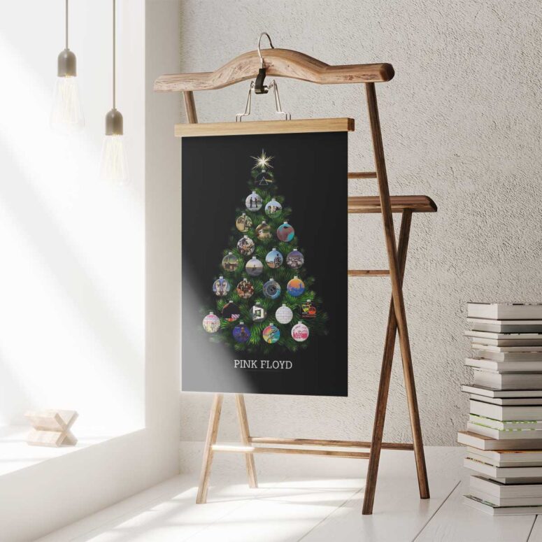 Pink Floyd Poster - Holiday Tree
