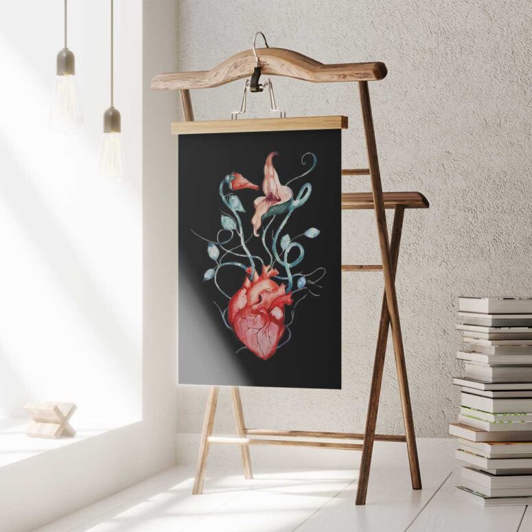 Pink Floyd Poster - Love Flowers