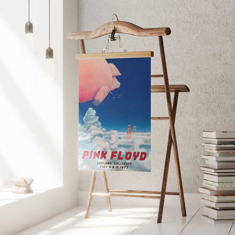 Pink Floyd Poster - Oakland Coliseum Pink Floyd Poster - Oakland Coliseum