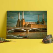 Poster2 Pink Floyd Pig At Battersea Full Colors Poster - OtherBrick