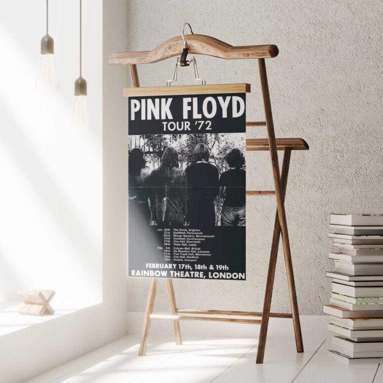 Pink Floyd Poster - UK Concert Tour 72 Pink Floyd Poster - UK Concert Tour 72