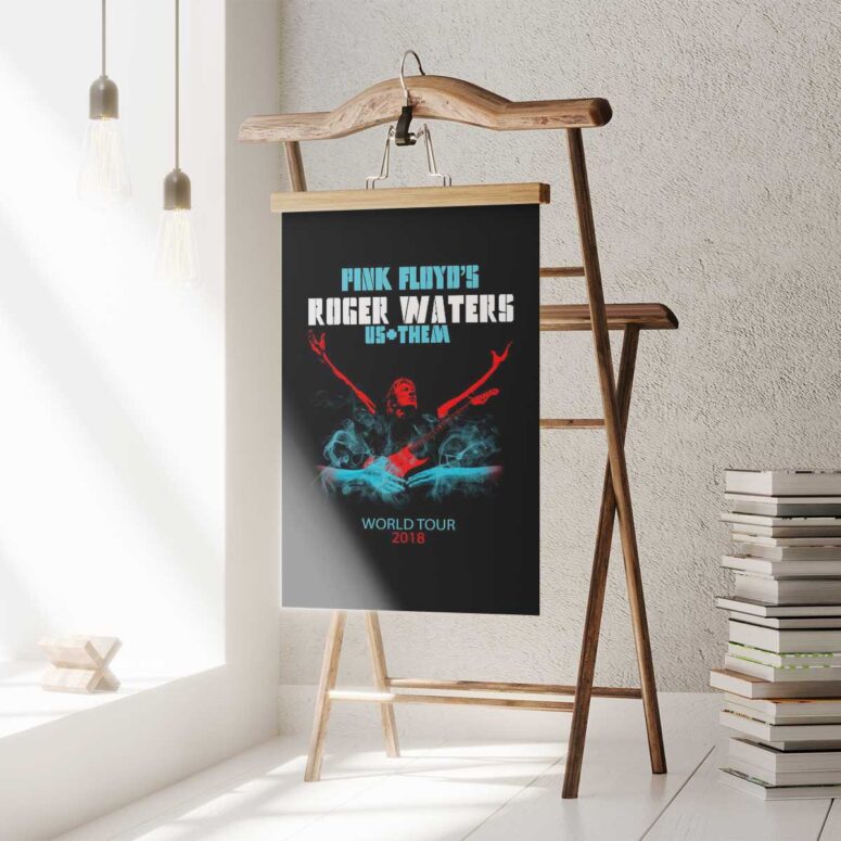 Pink Floyd Poster - Roger Waters US x Them World Tour 2018 Pink Floyd Poster - Roger Waters US x Them World Tour 2018