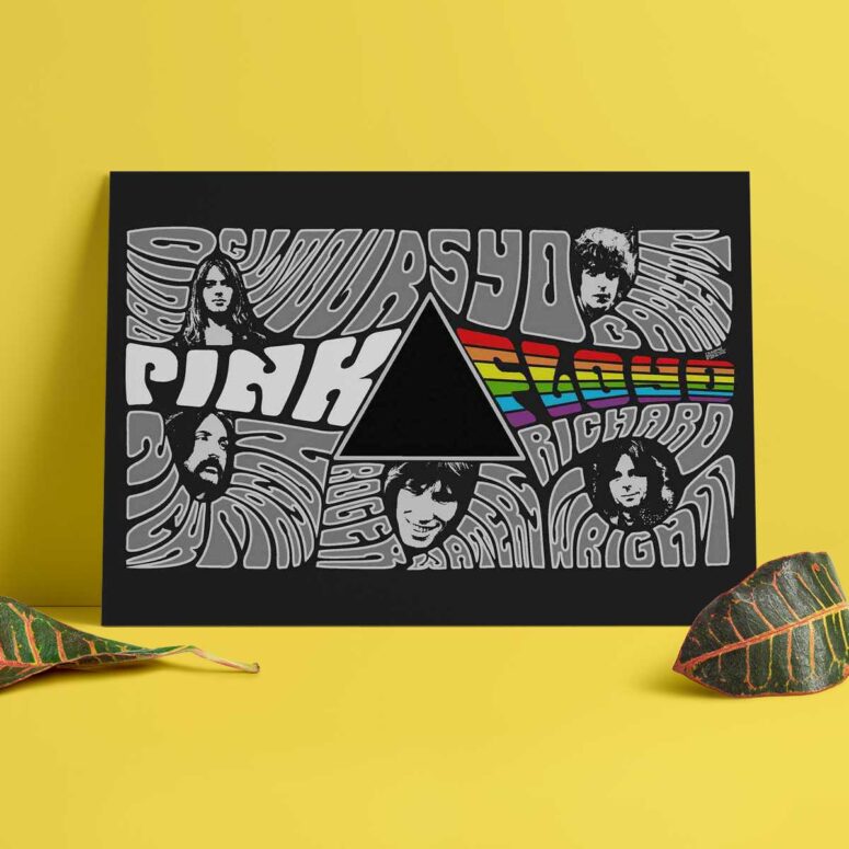 Pink Floyd Poster - Member Art