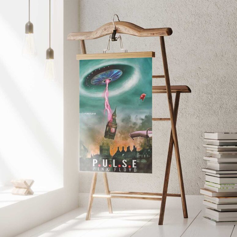 Pink Floyd Poster - Power of Pulse Pink Floyd Poster - Power of Pulse
