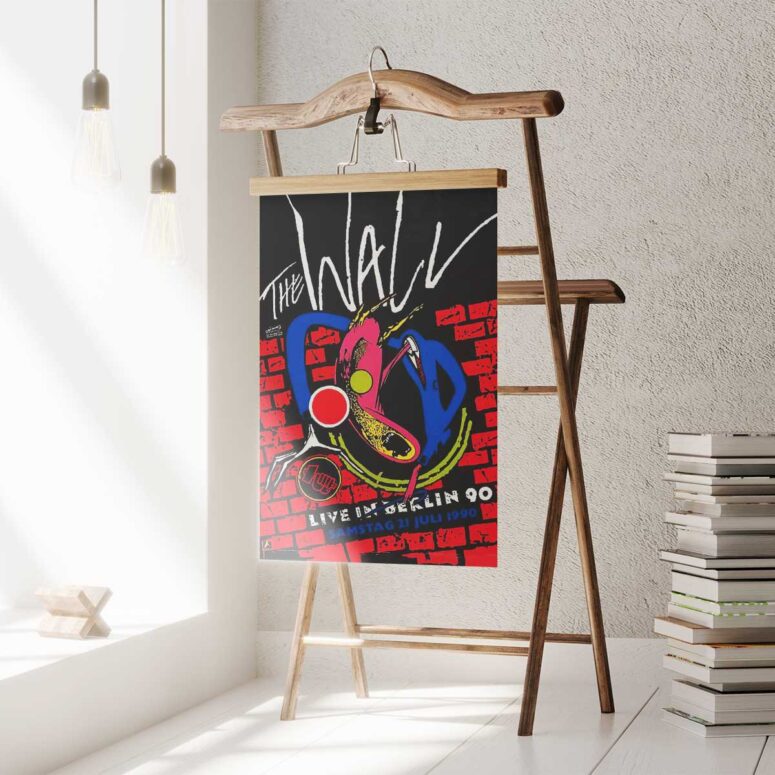 Pink Floyd Poster - Roger Waters The Wall Live in Berlin 1990
