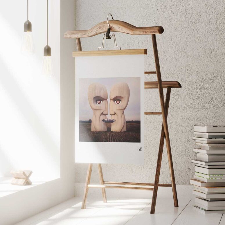 Pink Floyd Poster - Sandstone Heads