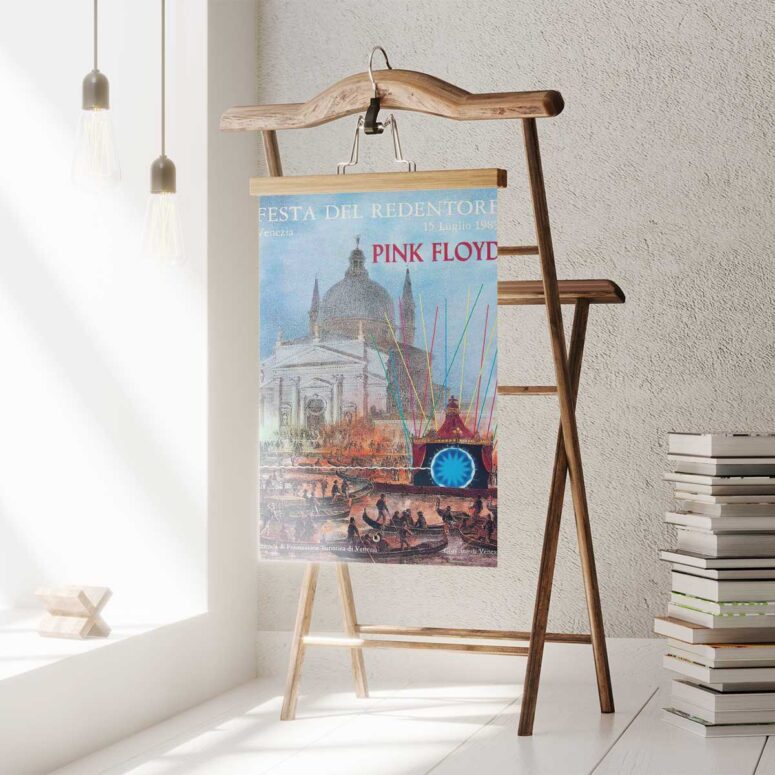 Pink Floyd Poster - The Later Years Venezia Festa Del Redentore Glass