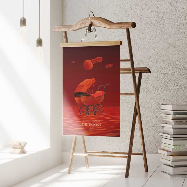 Pink Floyd Poster - The Thin Ice Fan Art