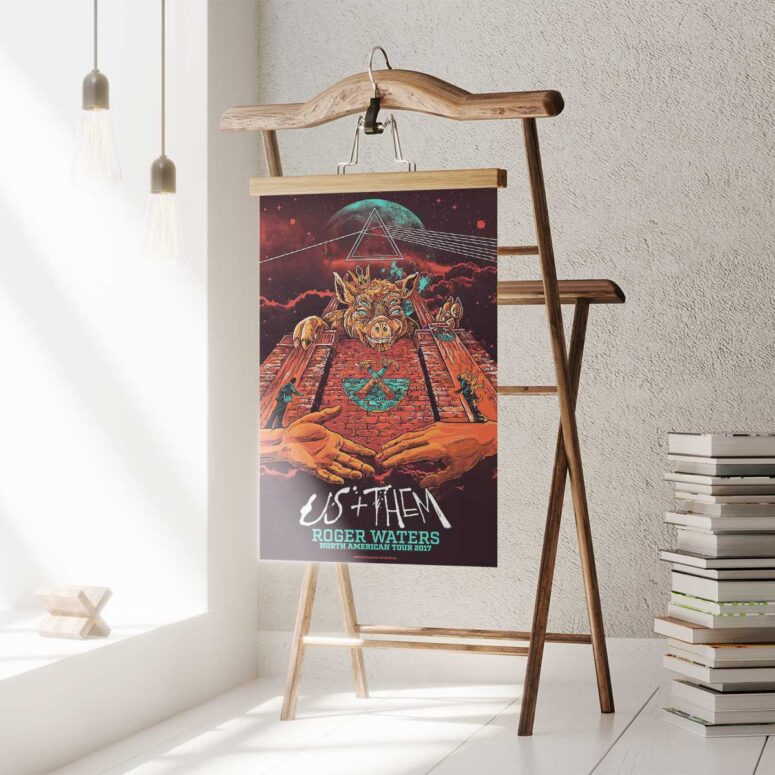 Pink Floyd Poster - US x Them American Tour
