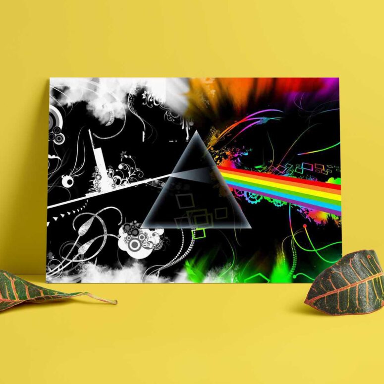 Pink Floyd Poster - Universe Pink Floyd Wall Art