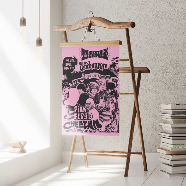 Pink Floyd Poster - Venice Kaliforniyada Cheetah klubu 1967