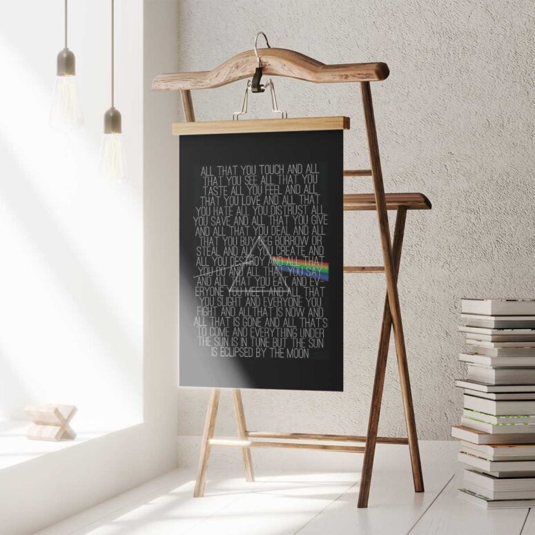 Pink Floyd Poster - Eclipse Pink Floyd Poster - Eclipse