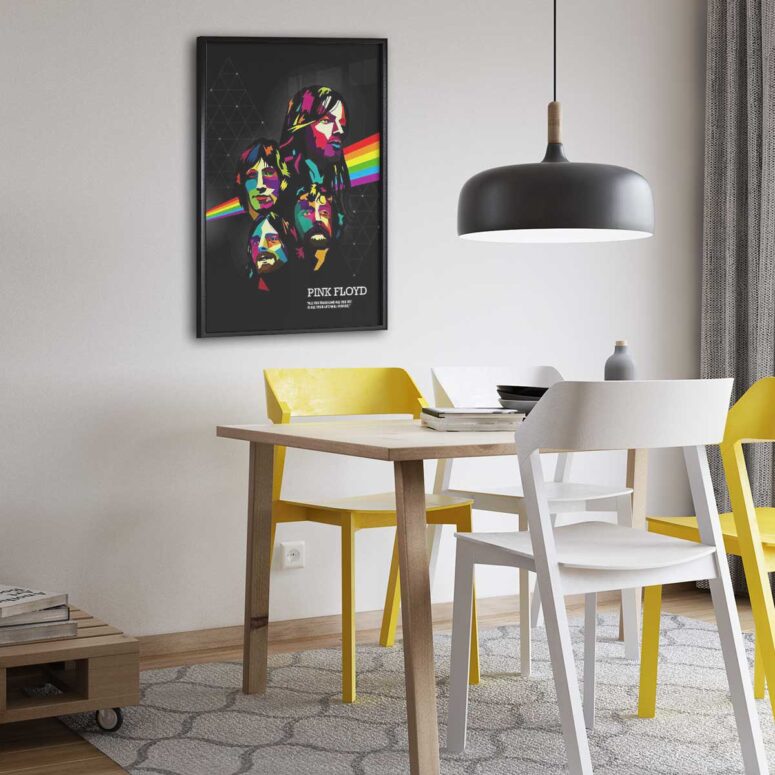 Pink Floyd Poster - All you touch and all you see