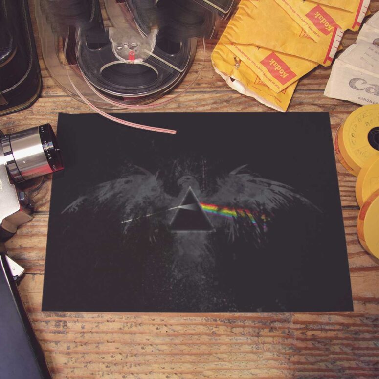 Pink Floyd Poster - Dark Side Of The Moon Eagle Art