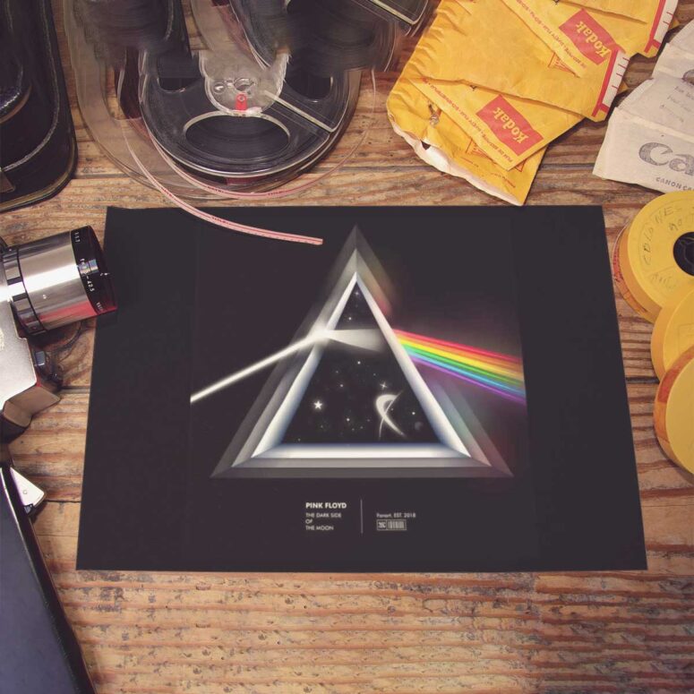 Pink Floyd Poster - Dark Side Of The Moon Fanart 2018