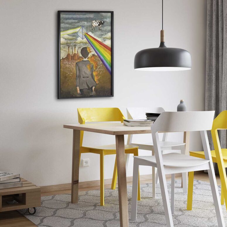 Pink Floyd Poster - Dark Side Of The Moon WYWH
