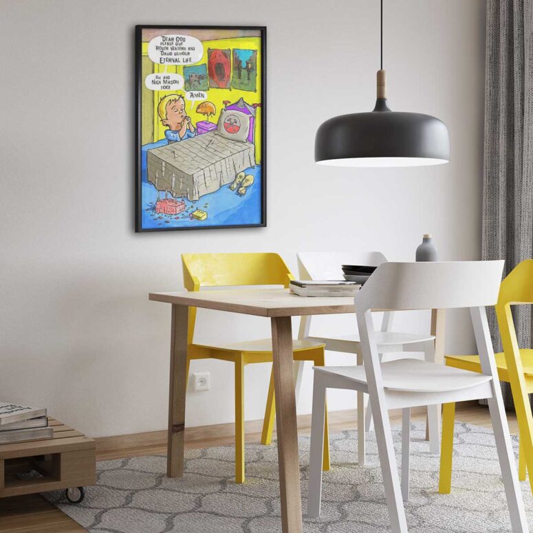 Pink Floyd Poster - Fan Boy Wish