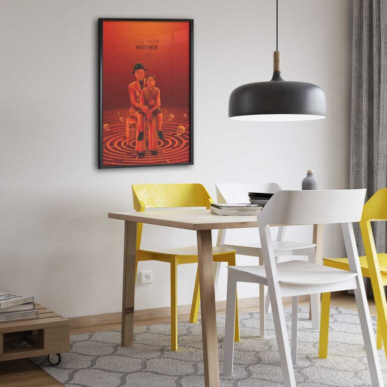 Pink Floyd Poster - Mother Fan Art Pink Floyd Poster - Mother Fan Art