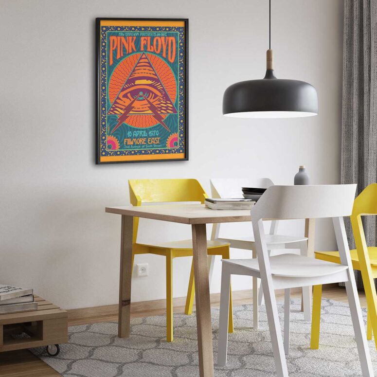Pink Floyd Poster - Fillmore East Pink Floyd Poster - Fillmore East