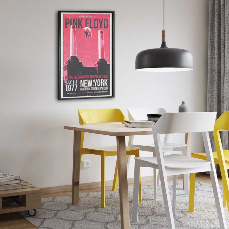 Pink Floyd Poster - In The Flesh North American Tour Poster