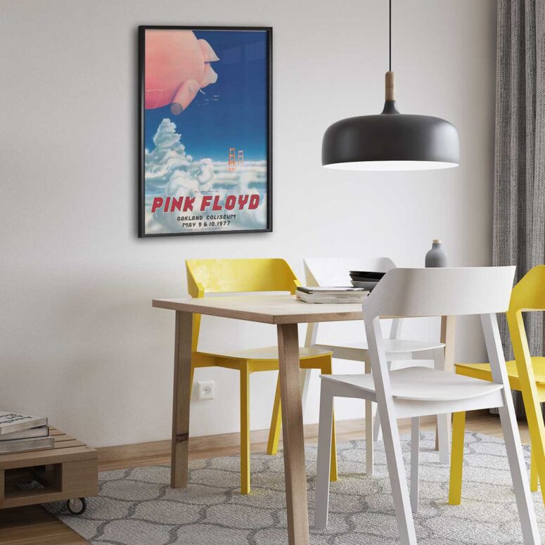 Pink Floyd Poster - Oakland Coliseum Pink Floyd Poster - Oakland Coliseum