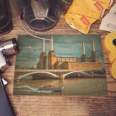Poster3 Pink Floyd Pig At Battersea Full Colors Poster - OtherBrick