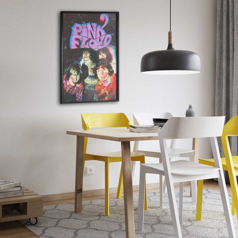 Pink Floyd Poster - Psychedelic Art Pink Floyd Poster - Psychedelic Art