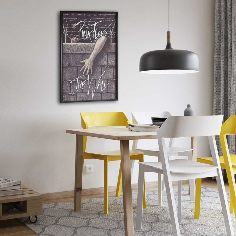 Pink Floyd Poster - Escape from The Wall Pink Floyd Poster - Escape from The Wall