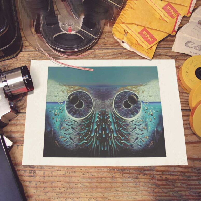 Pink Floyd Poster - Pulse Owl Eyes