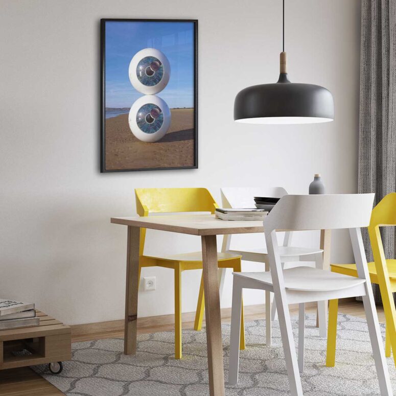 Pink Floyd Poster - Pulse in Reallife beach
