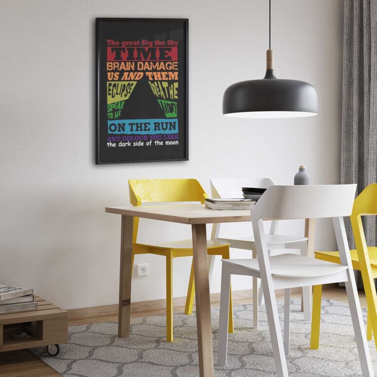 Pink Floyd Poster - The Great Gig In The Sky Time DSOTM Pink Floyd Poster - The Great Gig In The Sky Time DSOTM