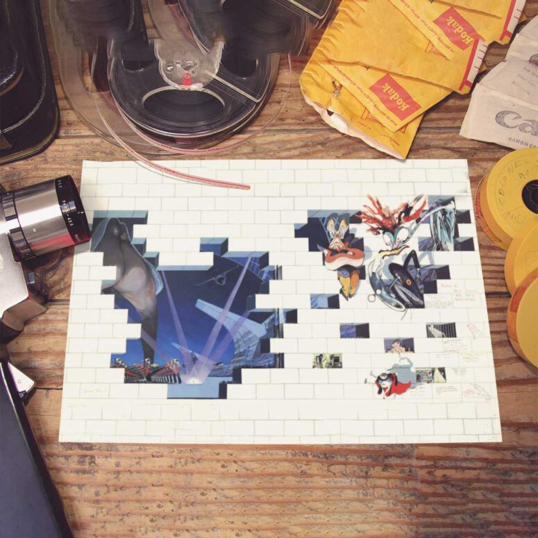 Pink Floyd Poster - The Wall Album Cover